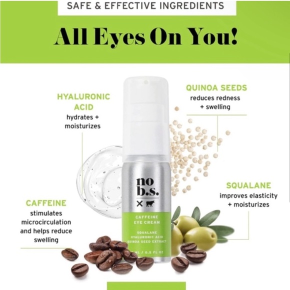 No B.S. Skincare No Bs Caffeine Eye Cream Poshmark